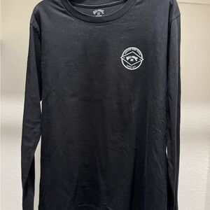 Billabong Men's Large Black Long Sleeve Tee